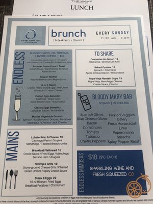 Menu photo 5 The Wave Kitchen & Bar Vero Beach, FL Menu photo 5 The Wave Kitchen & Bar Vero Beach, FL