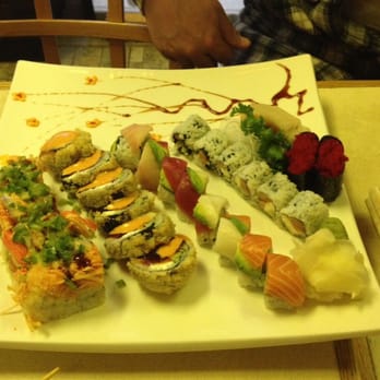 Sushi Yokohama - Nice presentation, please see my other picture for roll names - Sushi Bars Near Me - Somerville, New Jersey