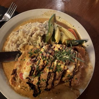 Charlton Tavern - My meal which was stacked chicken! Sensational! - American Near Me - Charlton, New York