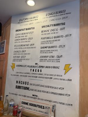 Menu photo 1 Electric Burrito New York, NY