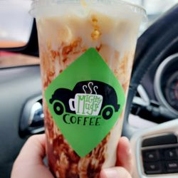 Mighty Mugs Coffee - Burien - Samoa Cold brew w/white coffee