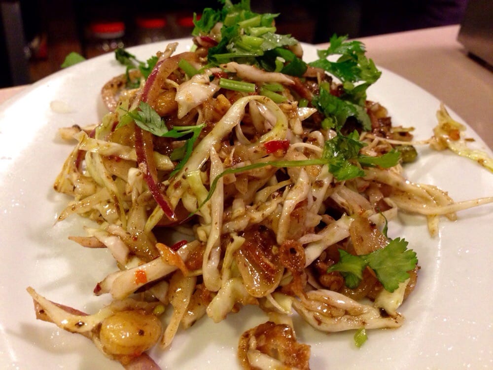 Photo of Yamo - San Francisco, CA, United States. Best tea leaf salad in SF, hands down