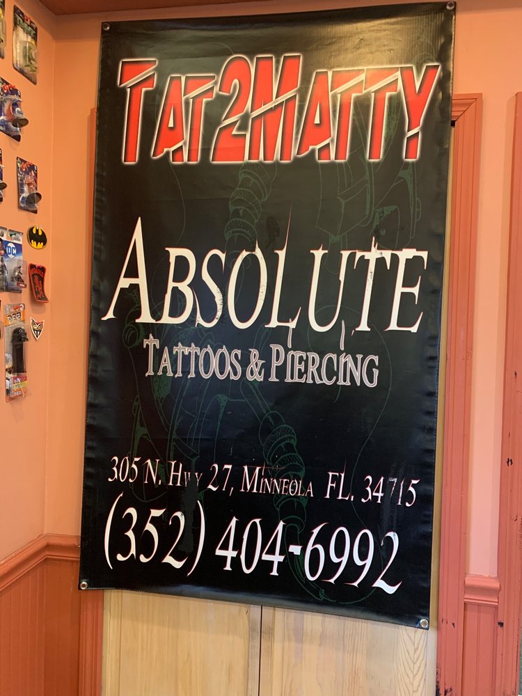 ABSOLUTE TATTOO & PIERCING Piercing 305 A N Hwy 27, Minneola, FL