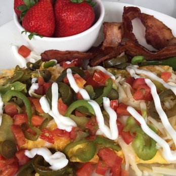 Toast on First - Spanish omelette. Delicious! Comes with 1 side or $2 to add an extra side. - Coffee & Tea Near Me - Whittier, California Toast on First - Spanish omelette. Delicious! Comes with 1 side or $2 to add an extra side. - Coffee & Tea Near Me - Whittier, California