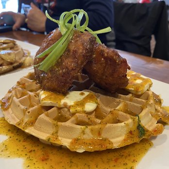 MIX Kitchen & Bar - Sriracha Buttermilk Fried Chicken & Hanoi Waffle - Cocktail Bars Near Me - Ithaca, New York MIX Kitchen & Bar - Sriracha Buttermilk Fried Chicken & Hanoi Waffle - Cocktail Bars Near Me - Ithaca, New York