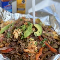 Mariscos Mi Gusto Es - Surf and Turf Fries