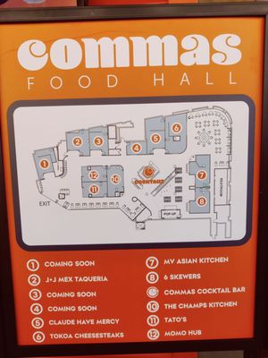 Commas Food Hall by null