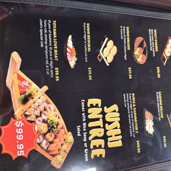 Toyama Sushi - Entree - Sushi Bars Near Me - Crescent City, California