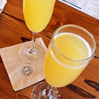 Water Tower Kitchen - Mimosas: orange and pineapple - New American Near Me - Campbell, California Water Tower Kitchen - Mimosas: orange and pineapple - New American Near Me - Campbell, California