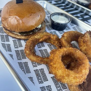 Barrio Burger - Barrio burger especial with rings - Burgers Near Me - San Diego, California Barrio Burger - Barrio burger especial with rings - Burgers Near Me - San Diego, California