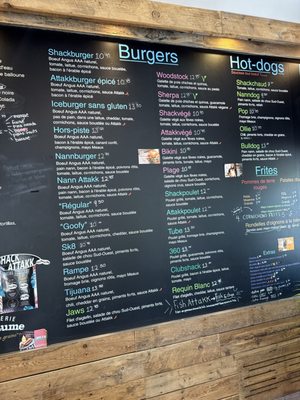 Menu photo 1 Shack Attakk Mont-Saint-Hilaire, QC Menu photo 1 Shack Attakk Mont-Saint-Hilaire, QC