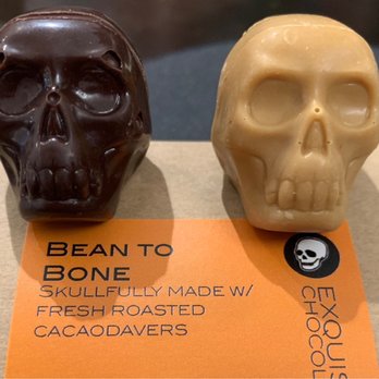 Exquisito Chocolates - a skull and a chocolate - Chocolatiers & Shops Near Me - Miami, Florida Exquisito Chocolates - a skull and a chocolate - Chocolatiers & Shops Near Me - Miami, Florida