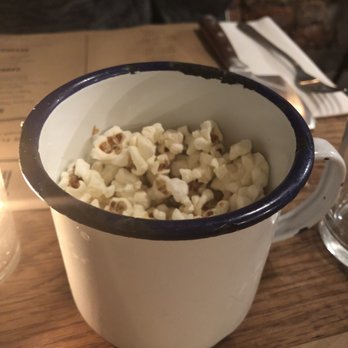 Flat Iron - Complementary popcorn - Steakhouses Near Me - London, XGL