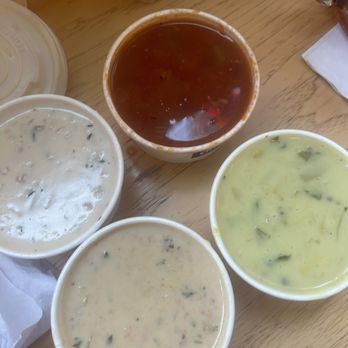 Pike Place Chowder - 4-Sampler Feast - Seafood Near Me - Seattle, Washington Pike Place Chowder - 4-Sampler Feast - Seafood Near Me - Seattle, Washington