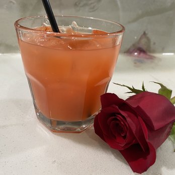 Charras And Tequila - Bahama Mama & a rose from the sweet staff! We're regulars and they feel like family (: - Mexican Near Me - Bismarck, North Dakota Charras And Tequila - Bahama Mama & a rose from the sweet staff! We're regulars and they feel like family (: - Mexican Near Me - Bismarck, North Dakota