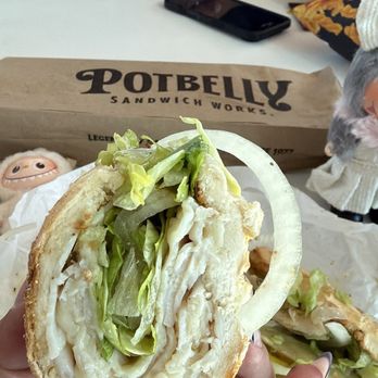 Potbelly Sandwich Shop - inside the turkey sub - Sandwiches Near Me - Houston, Texas Potbelly Sandwich Shop - inside the turkey sub - Sandwiches Near Me - Houston, Texas