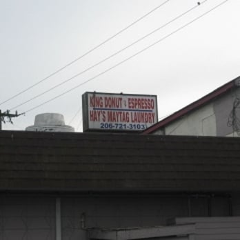 King Donuts - Sign on the roof - Donuts Near Me - Seattle, Washington King Donuts - Sign on the roof - Donuts Near Me - Seattle, Washington
