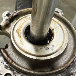 Energized-EV - Checking for leaking coolant and health of the seal.