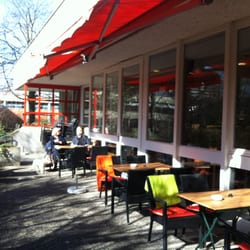 Café Nashorn - unsere Sonnenterrasse vom Cafe Nashorn