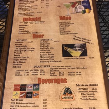 Cinco De Mayo Mexican Resturant - Menu as of August 2018 - New Mexican Cuisine Near Me - Lexington, Kentucky Cinco De Mayo Mexican Resturant - Menu as of August 2018 - New Mexican Cuisine Near Me - Lexington, Kentucky
