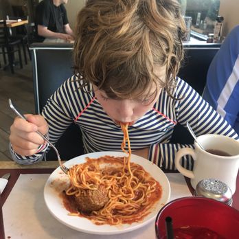 Casa Della Luce - Kids (house made) spaghetti and meatball. - Italian Near Me - Westerly, Rhode Island