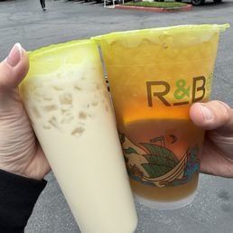 Wintermelon Green Tea and Hawaiian Black Tea Wintermelon Green Tea and Hawaiian Black Tea