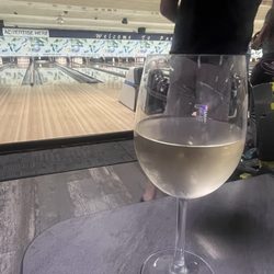 Paradise Alley - Wine and bowling - go hand in hand. Get it?