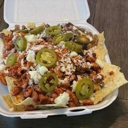 BBQ nachos