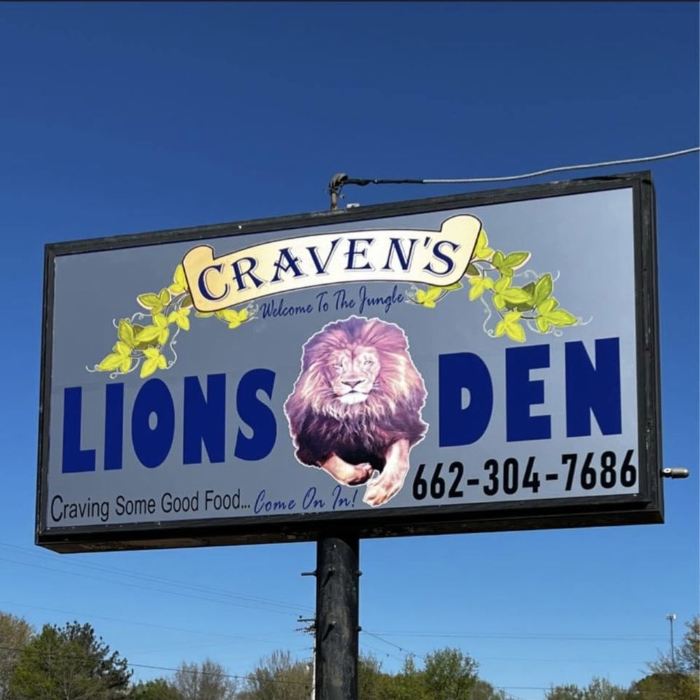 CRAVEN’S LIONS DEN Updated September 2024 40474 Old Hwy 45
