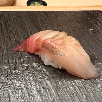 Kinzan Omakase - Shima agi stripe jack - Sushi Bars Near Me - New York, New York Kinzan Omakase - Shima agi stripe jack - Sushi Bars Near Me - New York, New York
