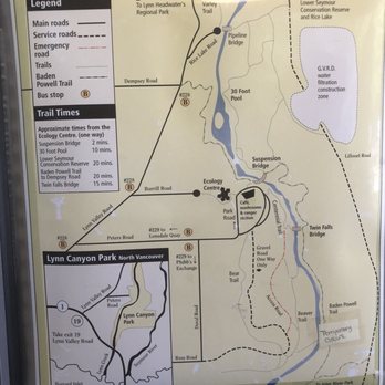Lynn Canyon Park - Map - Parks Near Me - North Vancouver, British Columbia