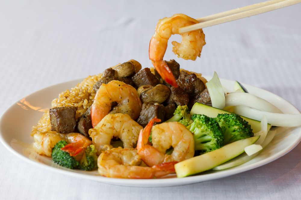 Food from Tokyo Grill