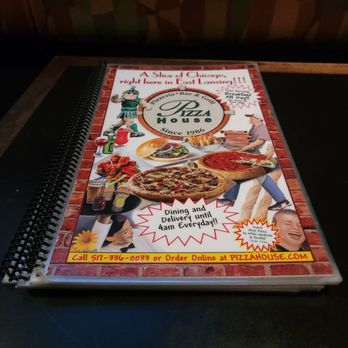 Pizza House - Menu front - Sports Bars Near Me - East Lansing, Michigan Pizza House - Menu front - Sports Bars Near Me - East Lansing, Michigan