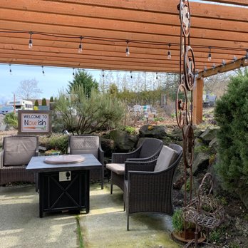 Nourish Sequim - Outdoor dining area and garden. - Gluten-Free Near Me - Sequim, Washington Nourish Sequim - Outdoor dining area and garden. - Gluten-Free Near Me - Sequim, Washington