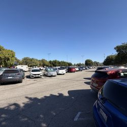 Granada Hills Branch Library - Parking lot is shared with Petit park. Can fill up on weekends & summer