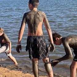 Show Low Lake County Park - More clay play while the water level is low