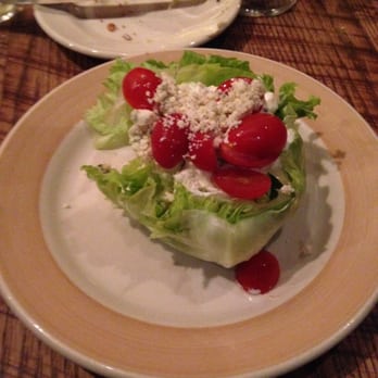 The Foundry Grill - Most had the Iceberg Wedge ($10) which I thoroughly enjoyed.  Others had the Romaine Caesar ($8). - American Near Me - Sundance, Utah