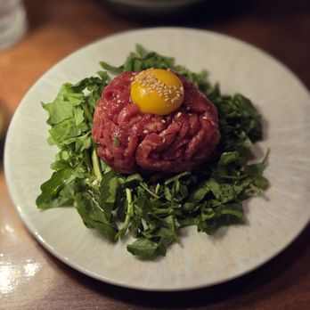Bistro Mujae - Yukhoe - 육회 (Beef Tartare) - Korean Near Me - North York, Ontario Bistro Mujae - Yukhoe - 육회 (Beef Tartare) - Korean Near Me - North York, Ontario