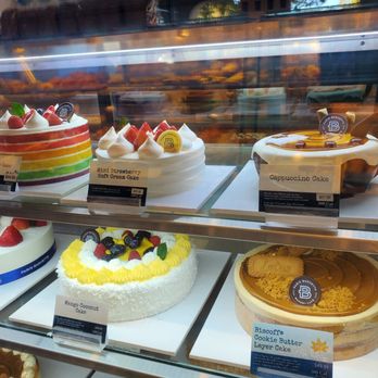 Paris Baguette - Cakes in display case - Bakeries Near Me - Pleasanton, California Paris Baguette - Cakes in display case - Bakeries Near Me - Pleasanton, California