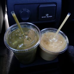Jiggle Berry Juice Bar - Sunset and mango..