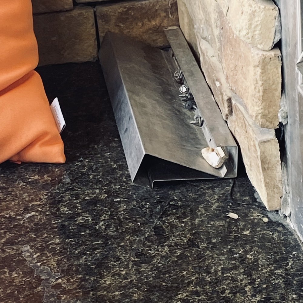 Courtyard by Marriott Jacksonville - Unsafe screws from the outside fireplace that children could get to - Hotels Near Me - Jacksonville, North Carolina Courtyard by Marriott Jacksonville - Unsafe screws from the outside fireplace that children could get to - Hotels Near Me - Jacksonville, North Carolina