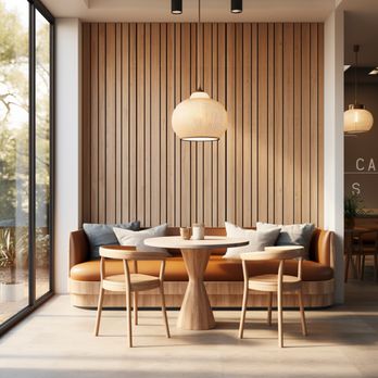 Drury Architects - Interior Cafe Concept - Silverlake, CA - Architects Near Me - West Hollywood, California