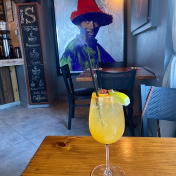 Semilla Kitchen & Bar - Passion fruit Semillosa - a mix of a sangria and mimosa Delicioso - Breakfast & Brunch Near Me - San Juan, Puerto Rico Semilla Kitchen & Bar - Passion fruit Semillosa - a mix of a sangria and mimosa Delicioso - Breakfast & Brunch Near Me - San Juan, Puerto Rico