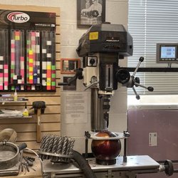 12X Bowling Pro Shop - The new drill press.