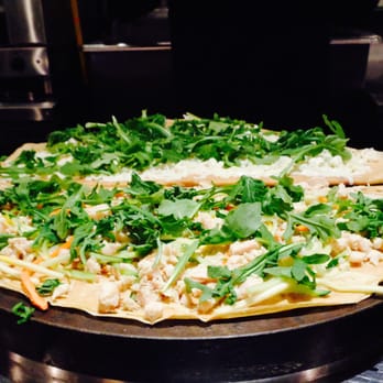 Bar Suzette - Truffled Hummus & Speck Crepes being made! - Creperies Near Me - New York, New York