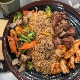 Shrimp & Steak Hibachi