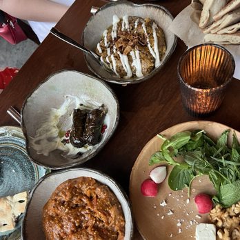 Rumi’s Kitchen - Mirza Ghasemi, dolmeh, bread, Kashk Badenjoon - Persian/Iranian Near Me - Washington, DC, District of Columbia Rumi’s Kitchen - Mirza Ghasemi, dolmeh, bread, Kashk Badenjoon - Persian/Iranian Near Me - Washington, DC, District of Columbia
