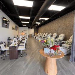 Senses Nail Spa - Inside nail salon