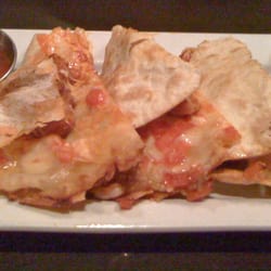 Ruby Tuesday - Buffalo Shrimp Quesadilla.