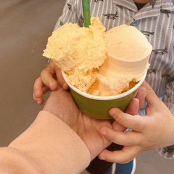 Sea Star Gelato - Two scoops - Gelato Near Me - Seaside, Oregon Sea Star Gelato - Two scoops - Gelato Near Me - Seaside, Oregon
